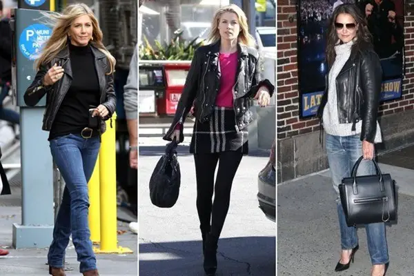 40 Casual Leather Jacket Outfit Ideas for Winter