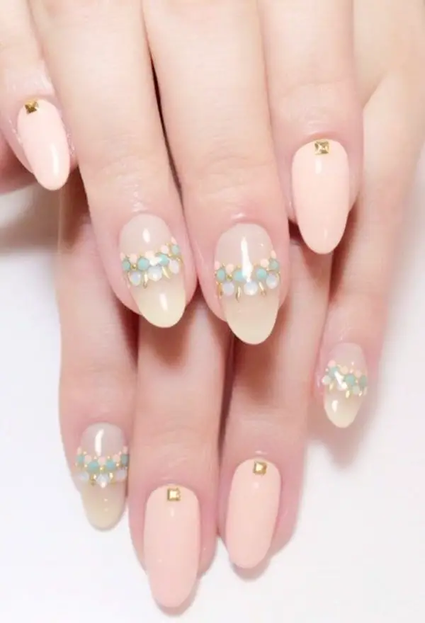 Casual Nail Art Designs For Working Women