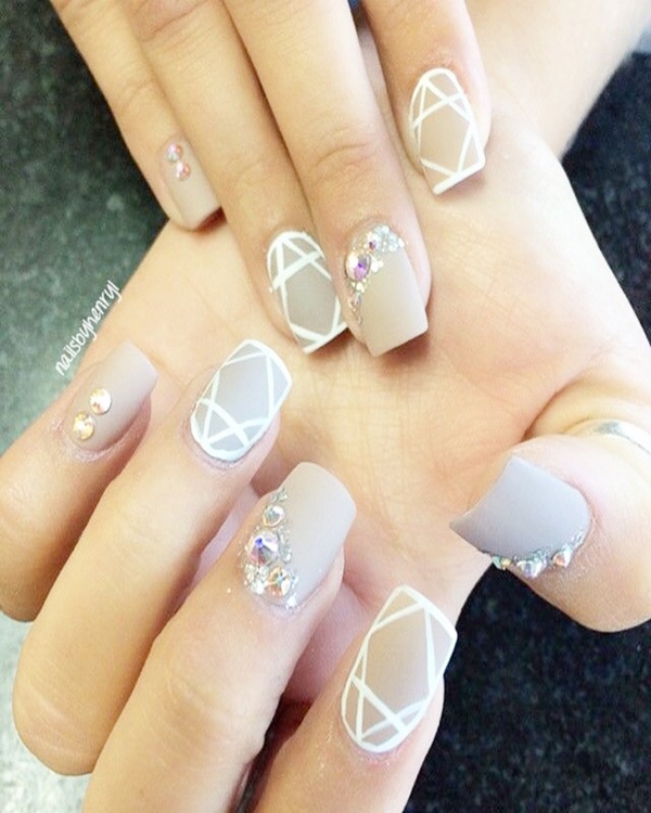 Casual Nail Art Designs For Working Women
