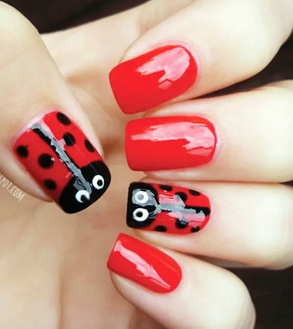 40 Hot Red Nail Designs That Are Trending - Greenorc