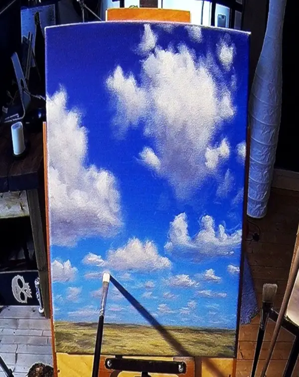 Painting Clouds Step by Step Guide for Beginners