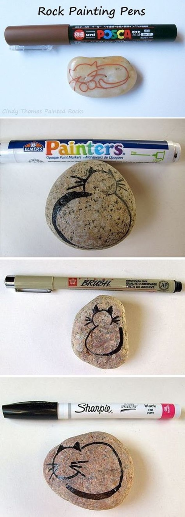 Painting Realistic Animals on Rock