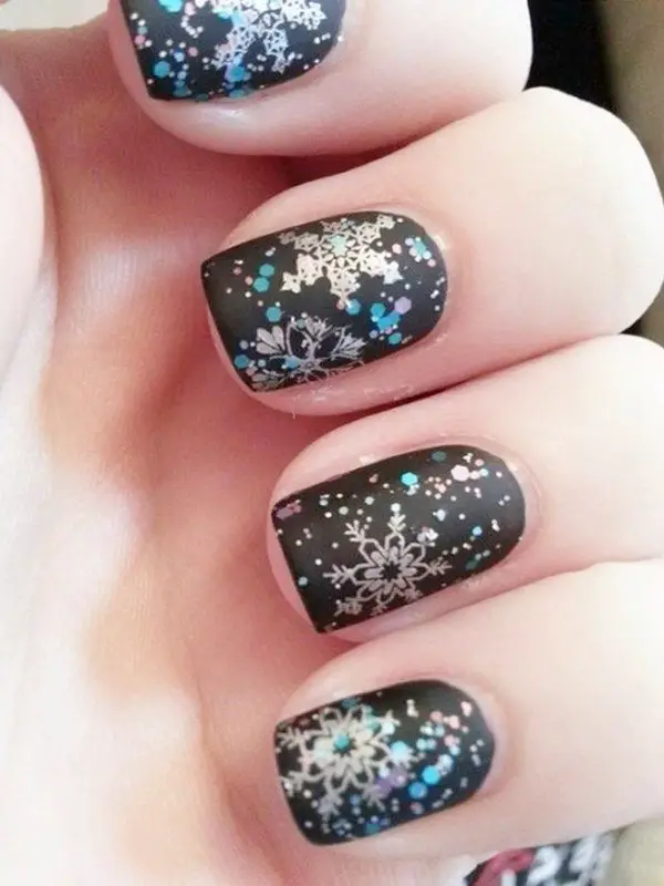 40 Premium Winter Nail Designs And Colors 2019 - Greenorc