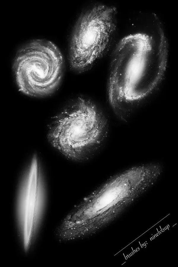 Tips to Paint Galaxies with Examples