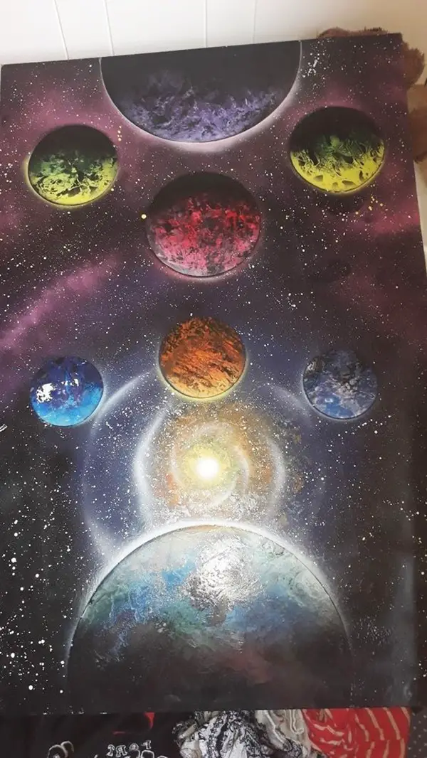 Tips to Paint Galaxies with Examples