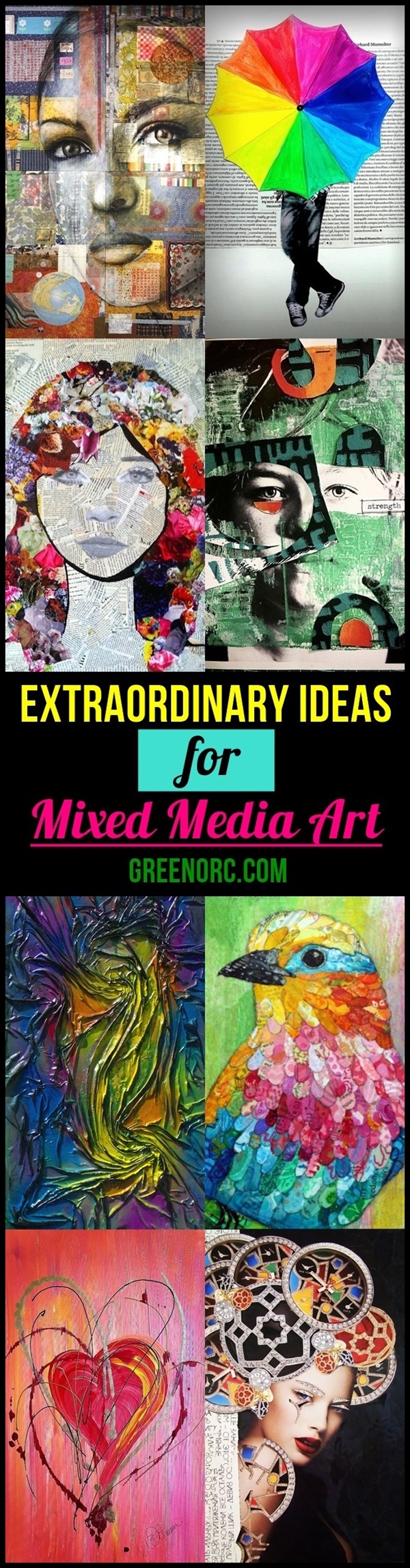 Extraordinary Ideas for Mixed Media Art