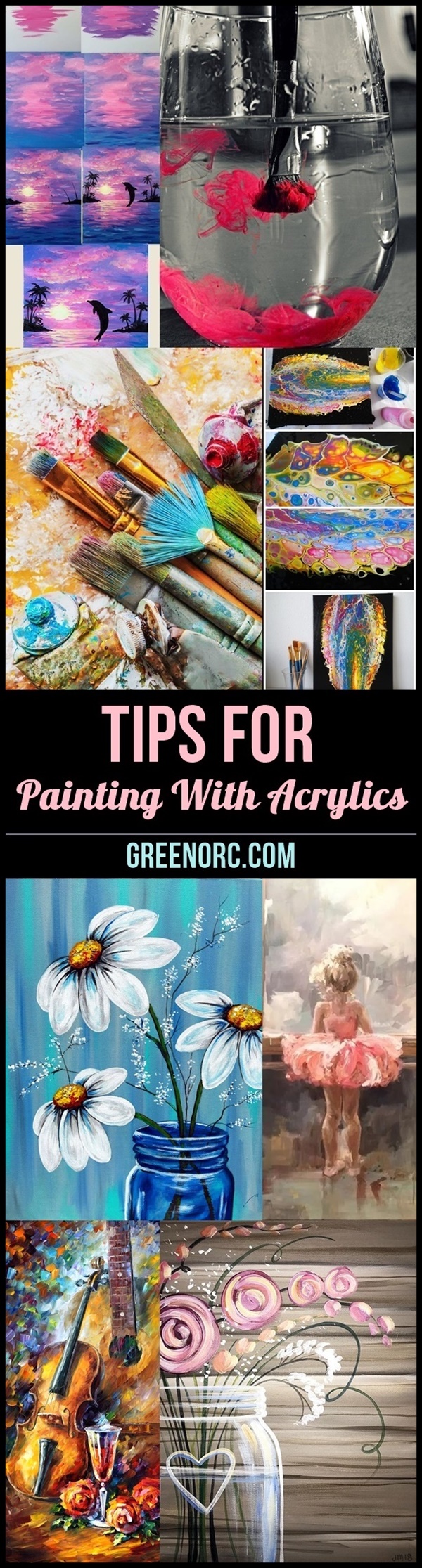 Tips For Painting With Acrylics