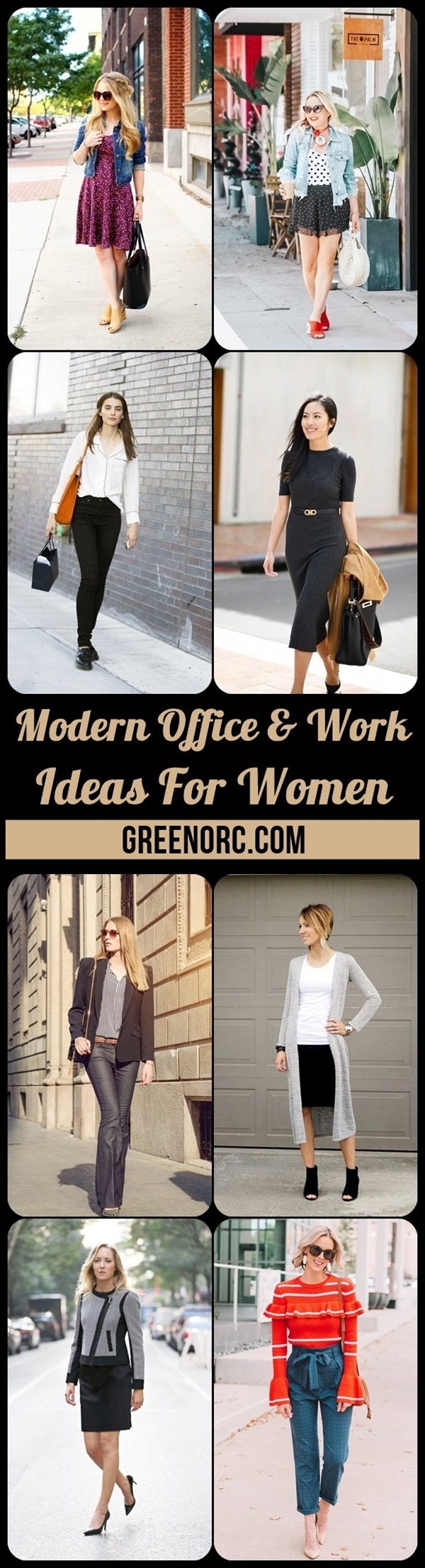 Modern Office & Work Outfits Ideas For Women