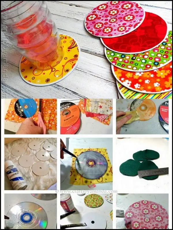 Creative DIY Ideas To Do With Old CDs