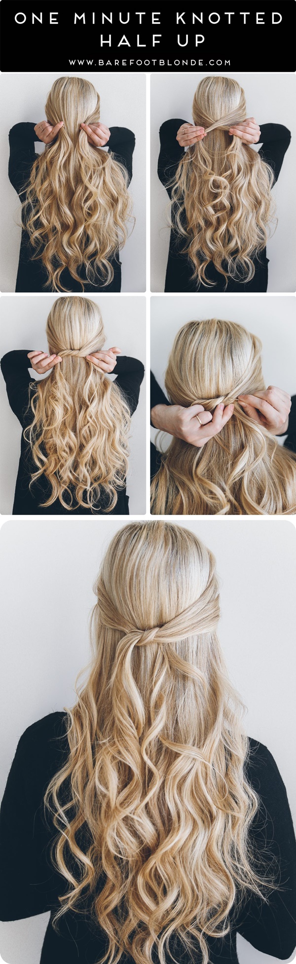 15 Cute 5-Minute Hairstyles for School - Pretty Designs