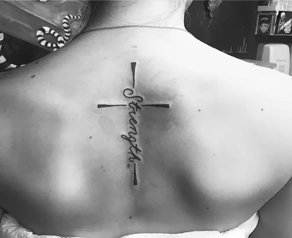 My new cross ❤️❤️❤️ | Unique cross tattoos, Side wrist tattoos, Small cross  tattoos