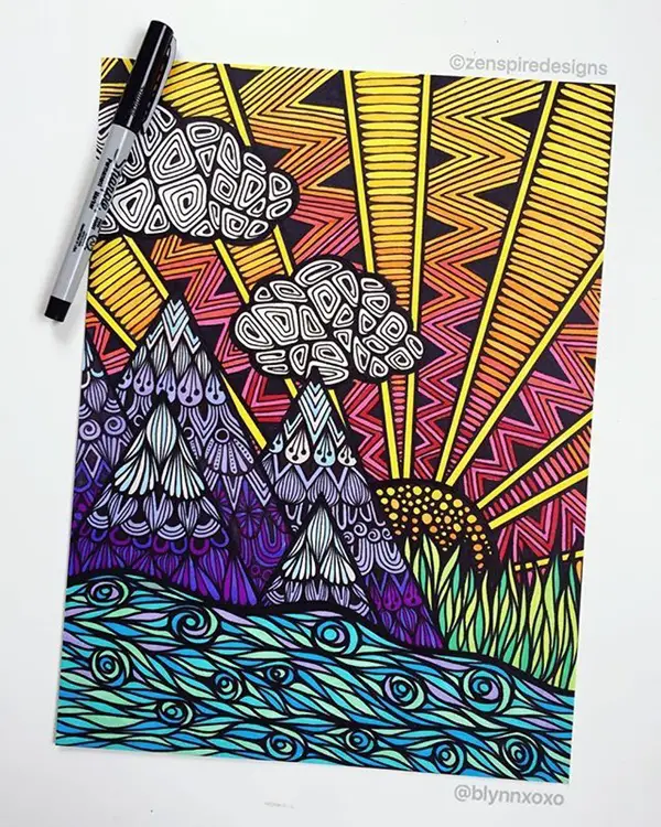 Featured image of post Doodle Art Easy Creative Pen Drawings - Find & download free graphic resources for doodle.