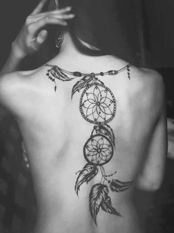 Meaningful Dream Catcher Tattoos For Girls