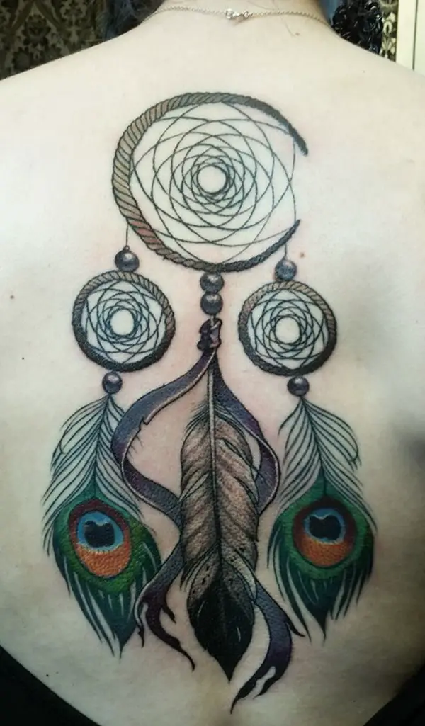 Meaningful Dream Catcher Tattoos For Girls