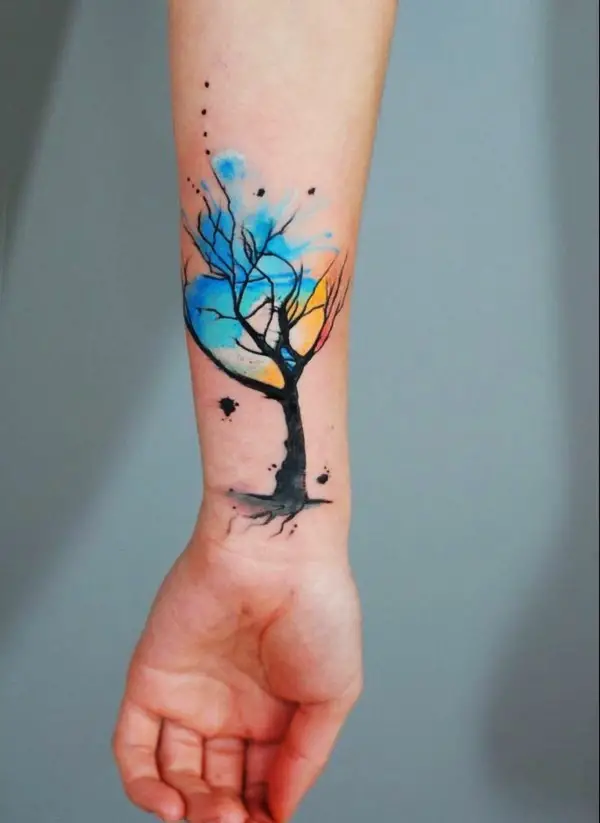 Watercolor Tattoos - Know More About Them - Greenorc Watercolor Tattoos - Know More About Them - Greenorc