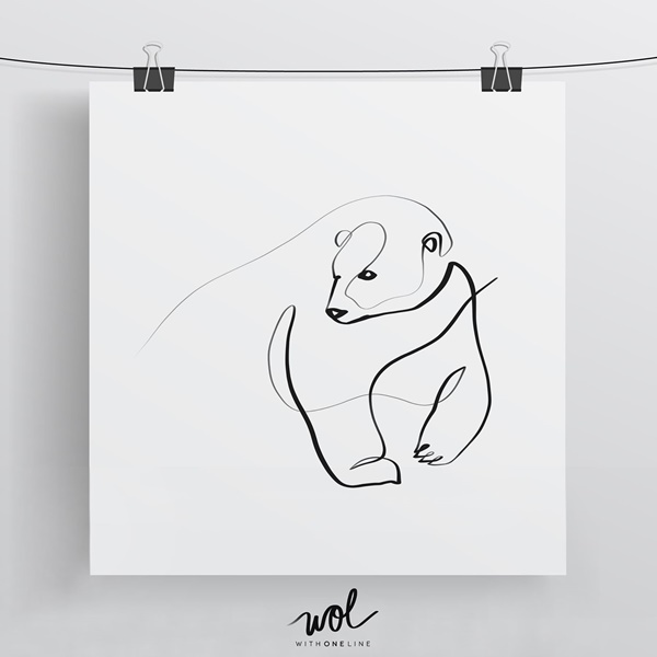 How To Draw An Animal With Single Line - Greenorc