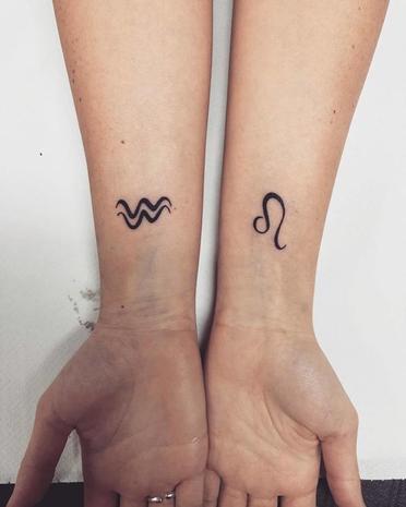 40 Minimalist Zodiac Sign Tattoo Ideas - Greenorc