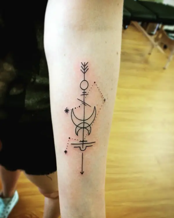 40 Minimalist Zodiac Sign Tattoo Ideas Greenorc