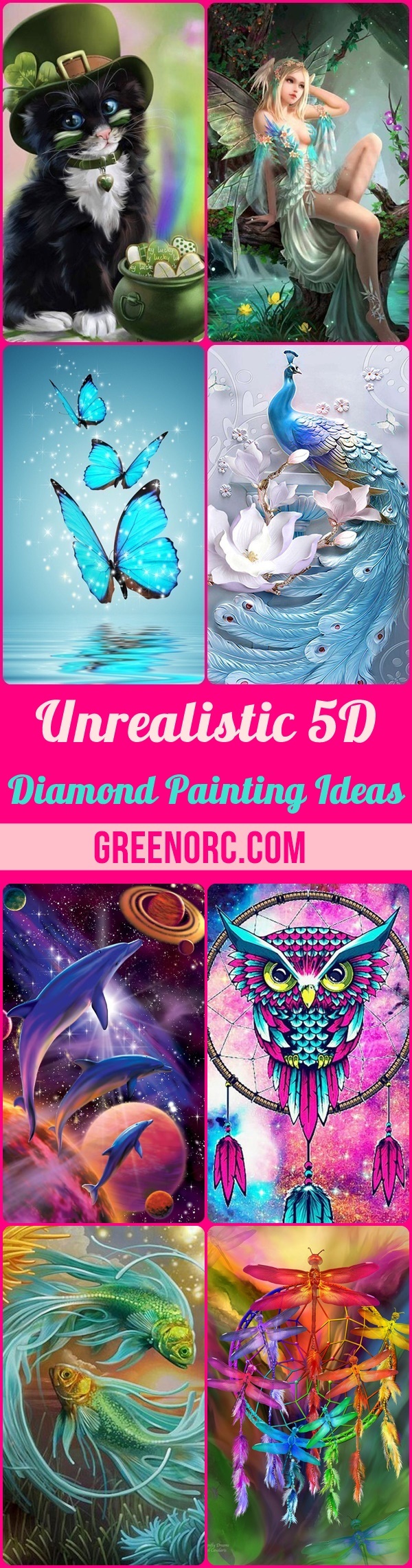 Unrealistic 5D Diamond Painting Ideas