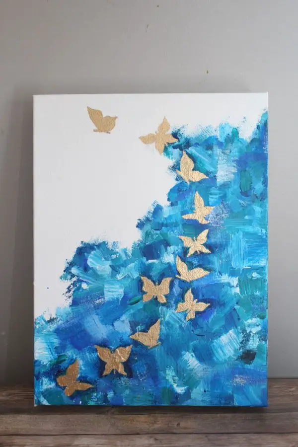 Delight Your Senses With Canvas Painting Ideas For Beginners | Homesthetics  - Inspiring ideas for your home. | Easy canvas painting, Simple acrylic  paintings, Painting inspiration