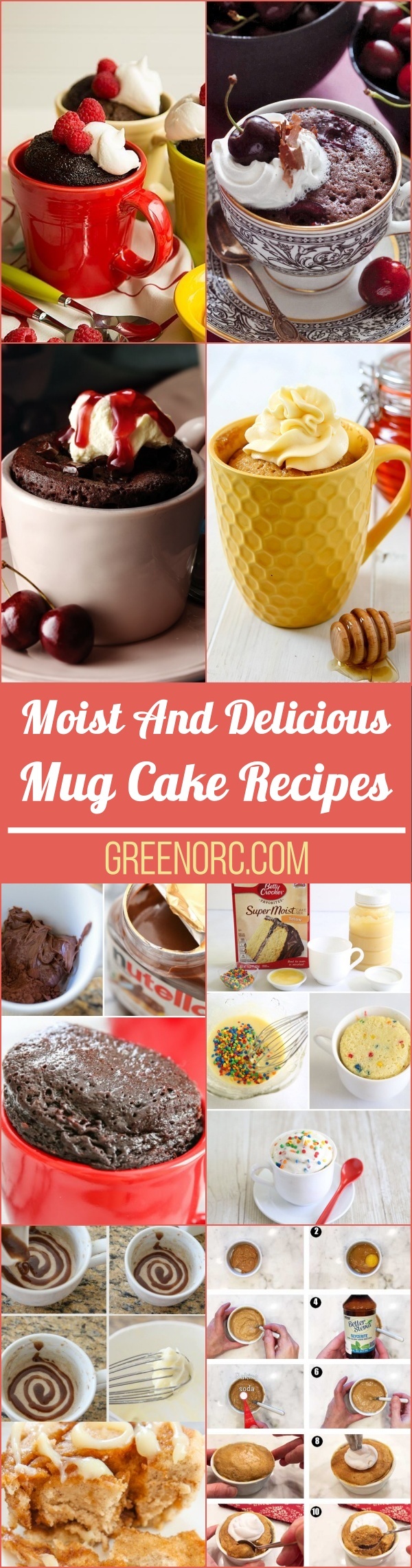 Moist And Delicious Mug Cake Recipes