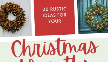 20 Rustic Christmas Wreaths