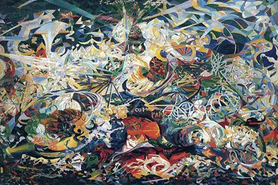 A painting by Joseph Stella